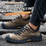 ⁦EOCENE Men’s Safety Work Steel Toe Anti-Smash Anti-Puncture Work Shoes – אוקסין נעלי עבודה⁩ – תמונה ⁦6⁩