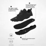 ⁦EOCENE Running Lightweight Breathable Hiking Walking Gym Shoes – אוקסין נעלי ריצה קלות ונוחות⁩ – תמונה ⁦3⁩